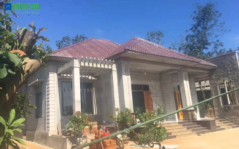 Sản phẩm lop mai ngoi nha o dan dung tai quang tri — Công Ty CP Đầu Tư Xuất Nhập Khẩu Vật Liệu Xanh — MST 0315178438
