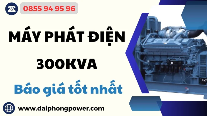 Sản phẩm May phat dien 300kva — Máy Phát Điện Đại Phong - Công Ty TNHH XNK Điện Máy Đại Phong — MST 0315192908