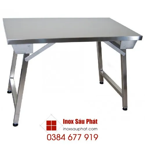 Sản phẩm Ban lam viec inox — Thiết Bị Bếp Sáu Phát - Chi Nhánh Công Ty TNHH Sản Xuất & Thương Mại Sáu Phát — MST 0315205794