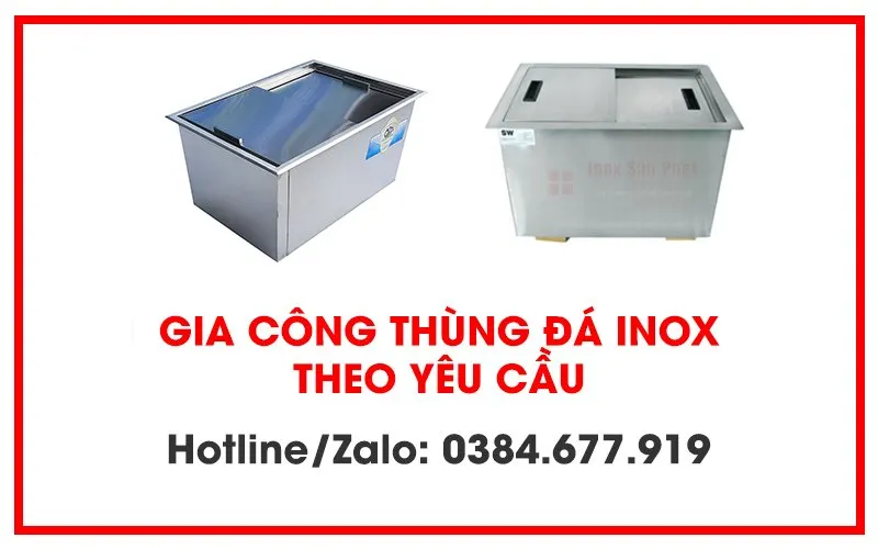 Sản phẩm Gia cong thung da inox theo yeu cau Sau Phat — Thiết Bị Bếp Sáu Phát - Chi Nhánh Công Ty TNHH Sản Xuất & Thương Mại Sáu Phát — MST 0315205794