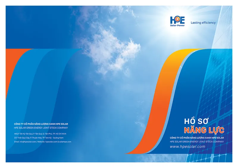 Sản phẩm 16796207429440_1 bia ho so nang luc — Công Ty Cổ Phần Năng Lượng Xanh HPE Solar — MST 0315207569