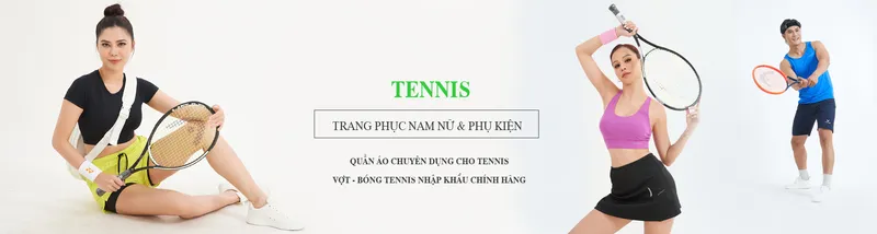 Sản phẩm 1873x500 tennis — Đồ Tập Thể Thao - Công Ty TNHH Fitness & Yoga Việt Nam — MST 0315236344