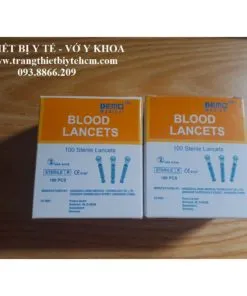 Sản phẩm kim lay mau cho may do duong huyet greetmed lancet trang dep hop 100 cai_1 247x296 — Công Ty CP Đầu Tư Và Kinh Doanh TM Tâm An — MST 0315255717