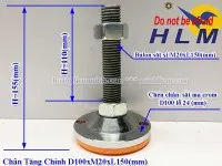 Sản phẩm chan tang chinh chiu luc d100xm20xl150  mm _s2979 — Công Ty TNHH Sản Xuất Thương Mại Dịch Vụ Hoàng Liêm Minh — MST 0315285599