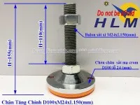 Sản phẩm chan tang chinh chiu luc d100xm24xl150mm_s2978 — Công Ty TNHH Sản Xuất Thương Mại Dịch Vụ Hoàng Liêm Minh — MST 0315285599