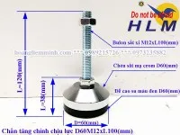 Sản phẩm chan tang chinh chiu luc d60m12xl100 mm _s3067 — Công Ty TNHH Sản Xuất Thương Mại Dịch Vụ Hoàng Liêm Minh — MST 0315285599