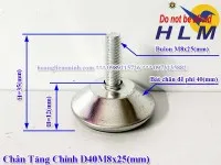 Sản phẩm chan tang chinh d40m8xl25 mm _s3011 — Công Ty TNHH Sản Xuất Thương Mại Dịch Vụ Hoàng Liêm Minh — MST 0315285599