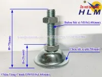 Sản phẩm chan tang chinh d50m10xl60 mm _s2980 — Công Ty TNHH Sản Xuất Thương Mại Dịch Vụ Hoàng Liêm Minh — MST 0315285599