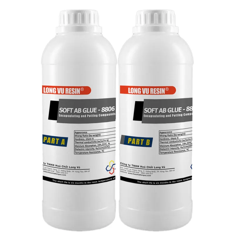 Sản phẩm Hinh anh San pham Soft AB Glue 8806 — Công Ty TNHH Hóa Chất Long Vũ — MST 0315298887