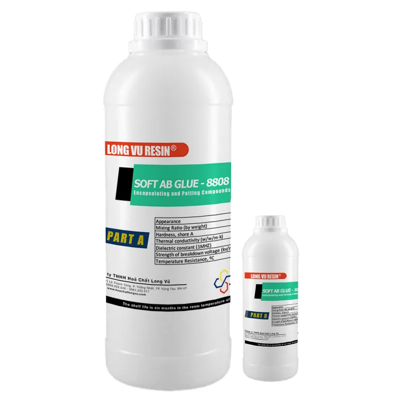Sản phẩm Hinh anh San pham Soft AB Glue 8808 — Công Ty TNHH Hóa Chất Long Vũ — MST 0315298887