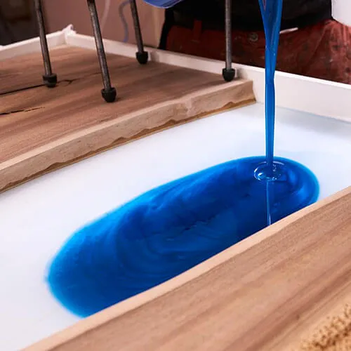 Sản phẩm Keo epoxy trong suot do mat ban irab 312 ket hop go — Công Ty TNHH Hóa Chất Long Vũ — MST 0315298887