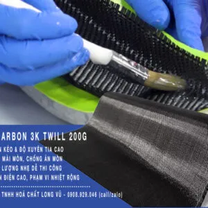 Sản phẩm vai carbon van cheo 3k 200g twill 03 300x300 — Công Ty TNHH Hóa Chất Long Vũ — MST 0315298887