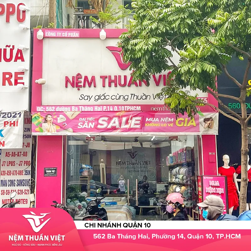 Sản phẩm THUMNAIL CUA HANG 01 — Nệm Thuần Việt - Công Ty Cổ Phần Nệm Thuần Việt — MST 0315308944