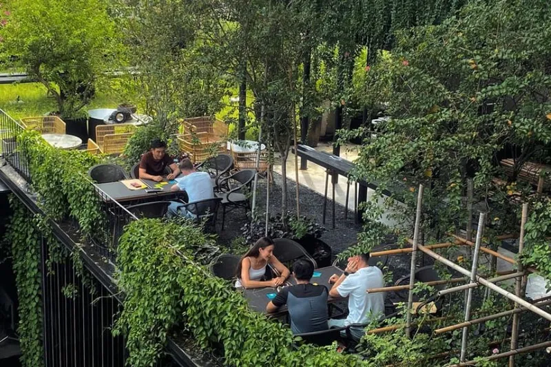 Sản phẩm trang tri cay xanh ngoai troi cho quan cafe — Công Ty TNHH Anna Coffee — MST 0315310069