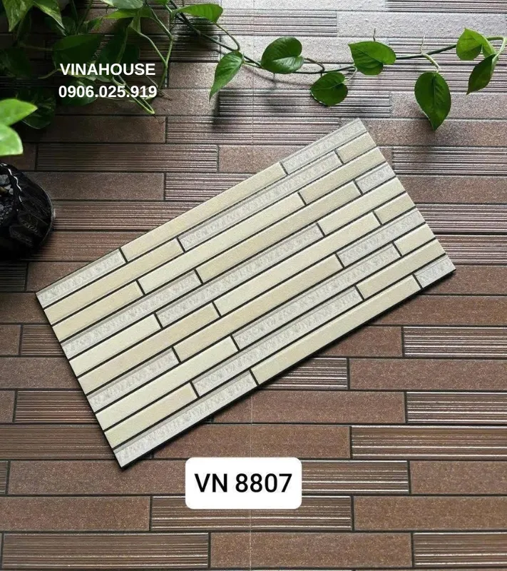 Sản phẩm Gach op trang tri 25x50 Viet Nhat VN8807 — Gạch Men Vina House - Công Ty TNHH Vật Liệu Xây Dựng Và Trang Trí Nội Thất Vina
House — MST 0315351900