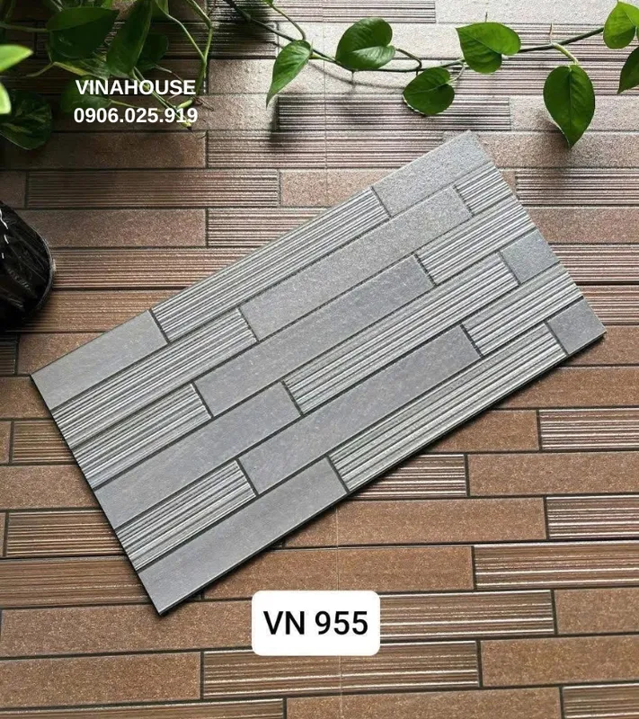 Sản phẩm Gach op trang tri 25x50 Viet Nhat VN955 — Gạch Men Vina House - Công Ty TNHH Vật Liệu Xây Dựng Và Trang Trí Nội Thất Vina
House — MST 0315351900
