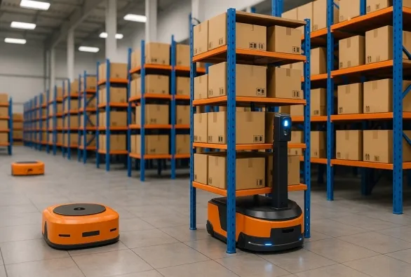Sản phẩm robot trong kho tu dong 4222 — Công Ty TNHH Hệ Thống Âu Việt — MST 0315369841