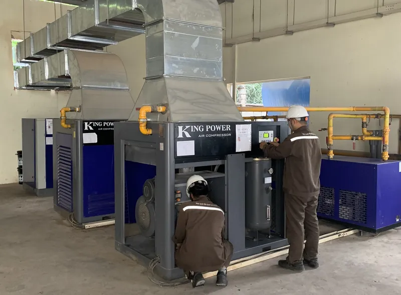 Sản phẩm VIET MY BAO TRI KING POWER — Máy Nén Khí Trục Vít Việt Mỹ - Công Ty TNHH Phát Triển Công Nghệ Khí Nén Việt Mỹ — MST 0315381045
