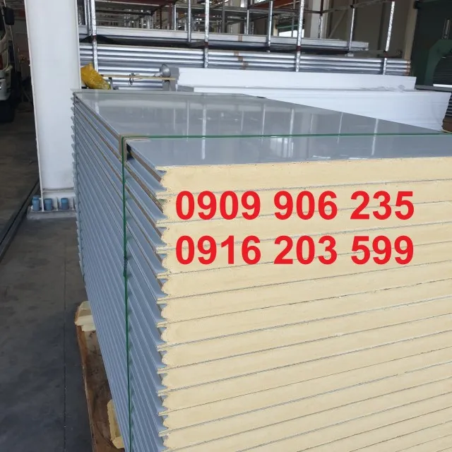 Sản phẩm Panel PU Cach nhiet — Công Ty TNHH Thương Mại Và Xây Dựng Cách Nhiệt Tín Nghĩa — MST 0315384688