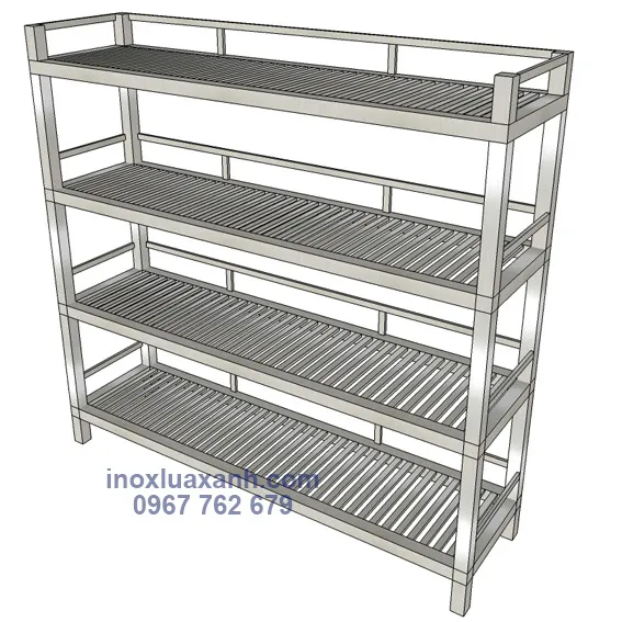 Sản phẩm ke song 4 tang(1) — Bếp Inox Lửa Xanh - Công Ty TNHH Thương Mại Dịch Vụ Bếp Inox Lửa Xanh — MST 0315403186