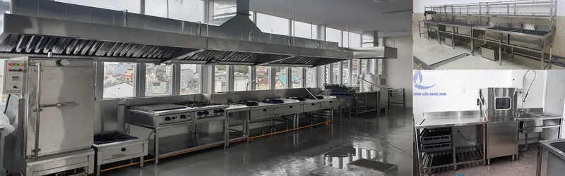 Sản phẩm thiet ke bep nha hang khach san — Bếp Inox Lửa Xanh - Công Ty TNHH Thương Mại Dịch Vụ Bếp Inox Lửa Xanh — MST 0315403186