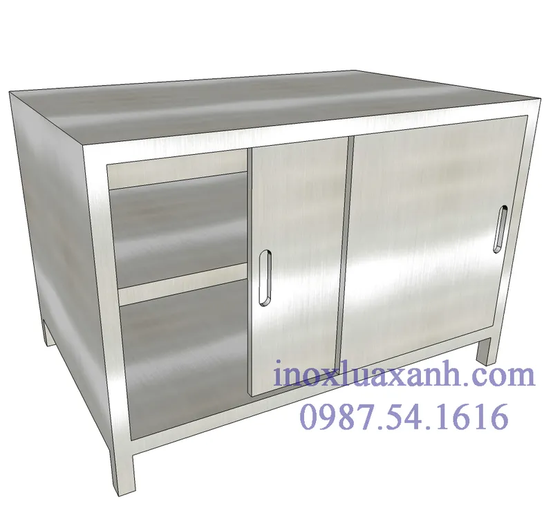 Sản phẩm tu inox cua lua 2 tang_jpg — Bếp Inox Lửa Xanh - Công Ty TNHH Thương Mại Dịch Vụ Bếp Inox Lửa Xanh — MST 0315403186