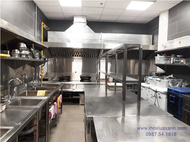 Sản phẩm thiet ke bep nha hang — Bếp Inox Lửa Xanh - Công Ty TNHH Thương Mại Dịch Vụ Bếp Inox Lửa Xanh — MST 0315403186