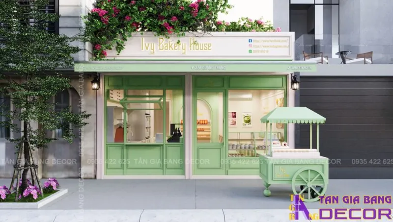Sản phẩm thiet ke tiem banh ivy bakery house 848x480 — Công Ty TNHH Tân Gia Bang Decor — MST 0315425630