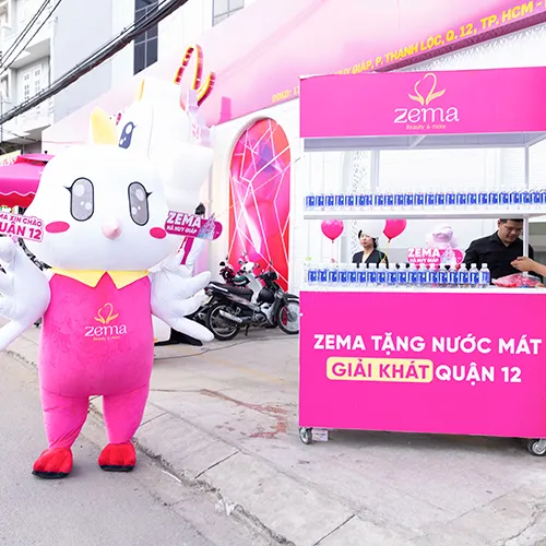 Sản phẩm mung zema khai truong chi nhanh ha huy giap 7 — Công Ty TNHH Zema Việt Nam — MST 0315426909