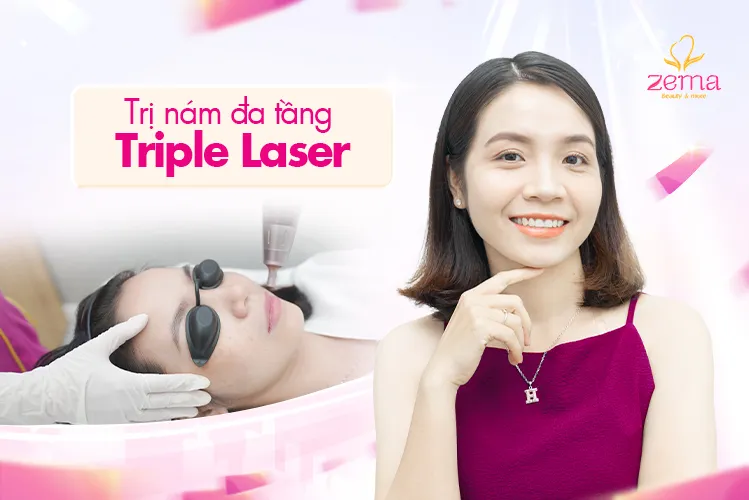 Sản phẩm tri nam da tang triple laser — Công Ty TNHH Zema Việt Nam — MST 0315426909