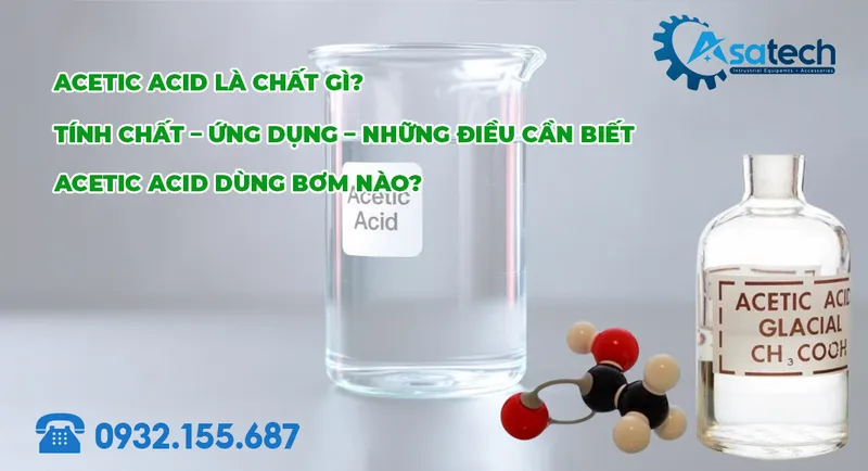 Sản phẩm acetic acid la chat gi tinh chat ung dung — Công Ty Cổ Phần ASATEK — MST 0315441167