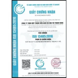 Sản phẩm IsoCert khau trang 300x300 — Công Ty TNHH Vina Green Plus Investment Company — MST 0315448444