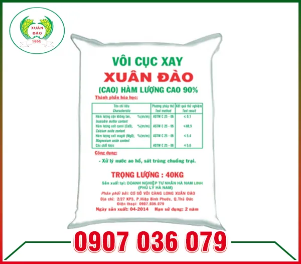 Sản phẩm Voi cuc xay 2 — Vôi Càng Long - Công Ty TNHH MTV Vôi Càng Long — MST 0315458410