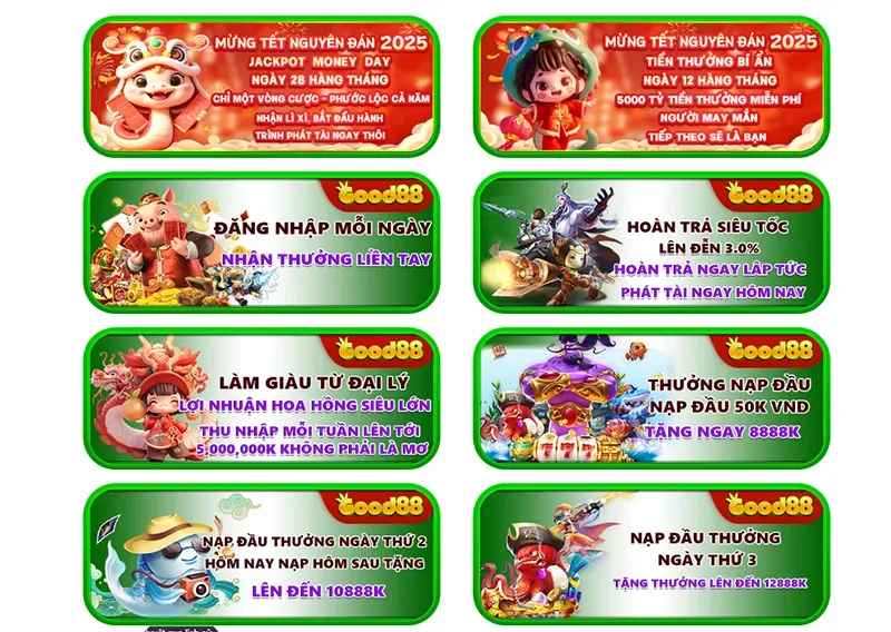 Sản phẩm khuyenmai good88 — Công Ty TNHH Vận Tải - Xây Dựng Trần Duẫn — MST 0315481346