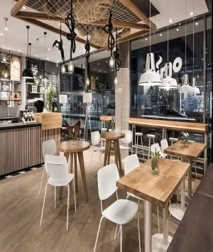 Sản phẩm thi cong noi that quan cafe — Quảng Cáo Sài Gòn - Công Ty TNHH Phát Triển Quảng Cáo Sài Gòn — MST 0315486111