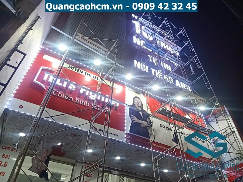 Sản phẩm bang hieu quang cao den led — Quảng Cáo Sài Gòn - Công Ty TNHH Phát Triển Quảng Cáo Sài Gòn — MST 0315486111