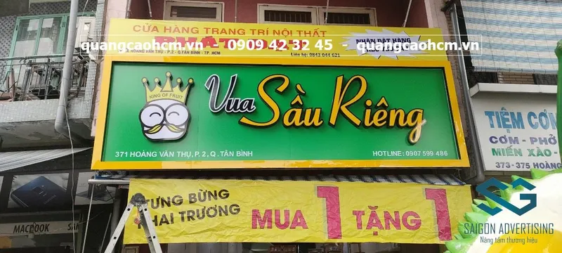 Sản phẩm bang hieu alu — Quảng Cáo Sài Gòn - Công Ty TNHH Phát Triển Quảng Cáo Sài Gòn — MST 0315486111