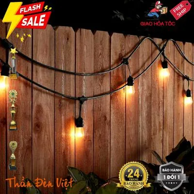 Sản phẩm den day nang luong mat troi thai lan bong led decor day dai 10m 20 bong den244g — Công Ty TNHH Frelix — MST 0315489352