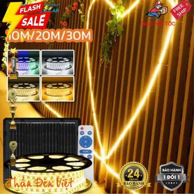 Sản phẩm den day sieu sang trang tri nang luong mat troi 20m ang sang vang343g — Công Ty TNHH Frelix — MST 0315489352