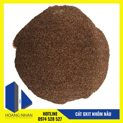 Sản phẩm cat oxit nhom nau may phun cat hoang nhan — Công Ty TNHH Sản Xuất Thương Mại Dịch Vụ Cơ Khí Hoàng Nhân — MST 0315500415