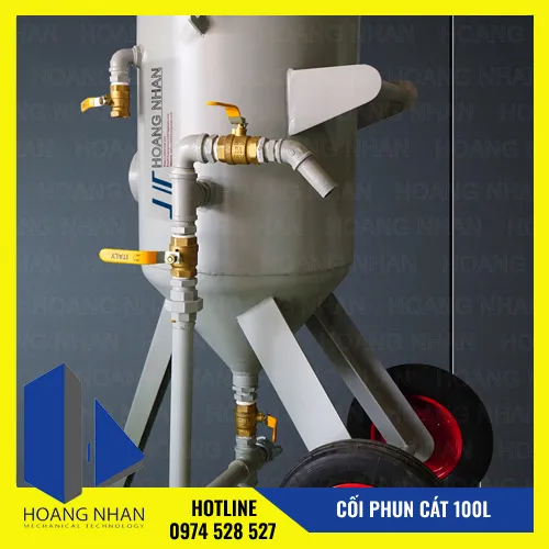 Sản phẩm coi phun cat 100l may phun cat hoang nhan — Công Ty TNHH Sản Xuất Thương Mại Dịch Vụ Cơ Khí Hoàng Nhân — MST 0315500415