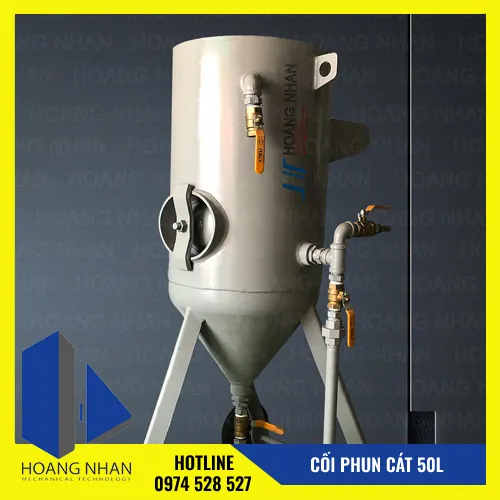 Sản phẩm coi phun cat 50l may phun cat hoang nhan — Công Ty TNHH Sản Xuất Thương Mại Dịch Vụ Cơ Khí Hoàng Nhân — MST 0315500415