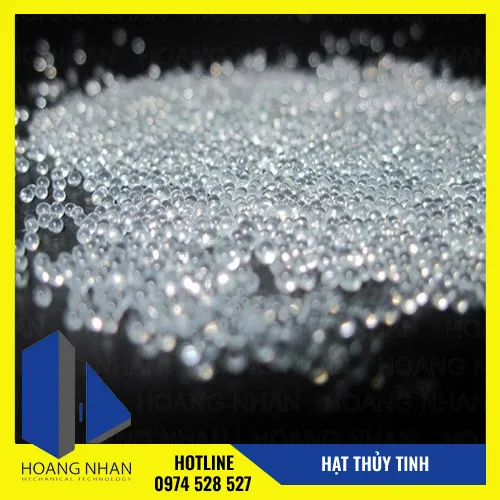 Sản phẩm hat thuy tinh may phun cat hoang nhan — Công Ty TNHH Sản Xuất Thương Mại Dịch Vụ Cơ Khí Hoàng Nhân — MST 0315500415