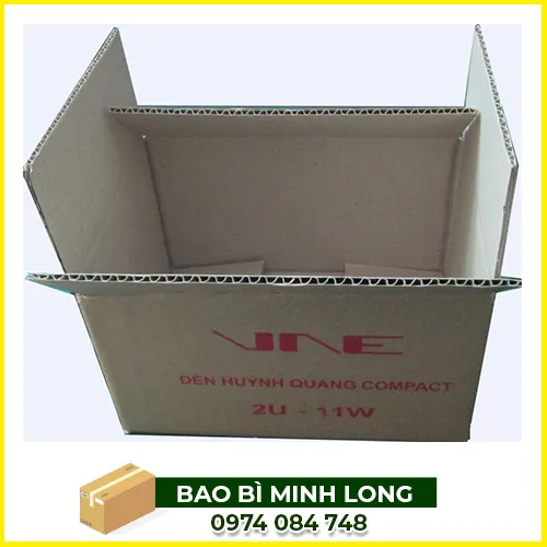 Sản phẩm Thung carton 3lop2 — Bao Bì Carton Minh Long - Công Ty TNHH Một Thành Viên Thương Mại Dịch Vụ Sản
Xuất Bao Bì Minh Long — MST 0315509859