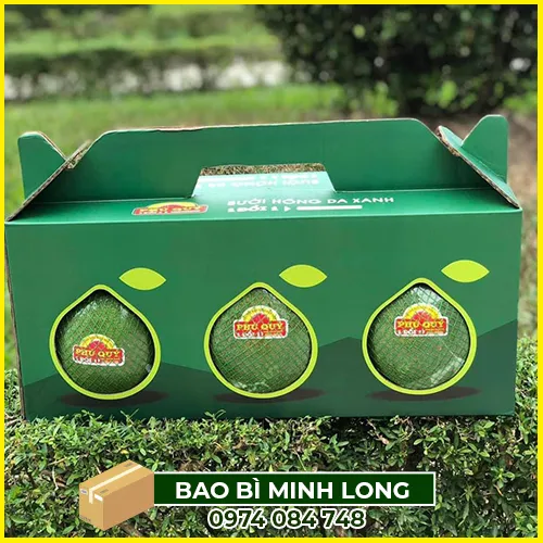 Sản phẩm thung buoi 5 lop — Bao Bì Carton Minh Long - Công Ty TNHH Một Thành Viên Thương Mại Dịch Vụ Sản
Xuất Bao Bì Minh Long — MST 0315509859