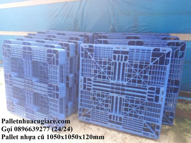 Sản phẩm palletnhuacu1050x1050x120mm 2 — Công Ty TNHH Công Nghiệp Đức Hòa — MST 0315517835
