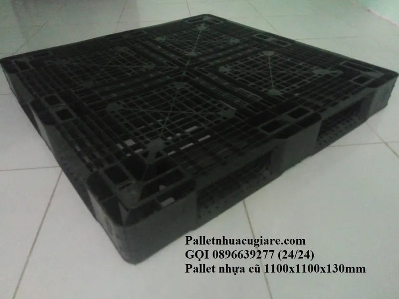 Sản phẩm palletnhuacu1100x1100x130mm 6 1 — Công Ty TNHH Công Nghiệp Đức Hòa — MST 0315517835