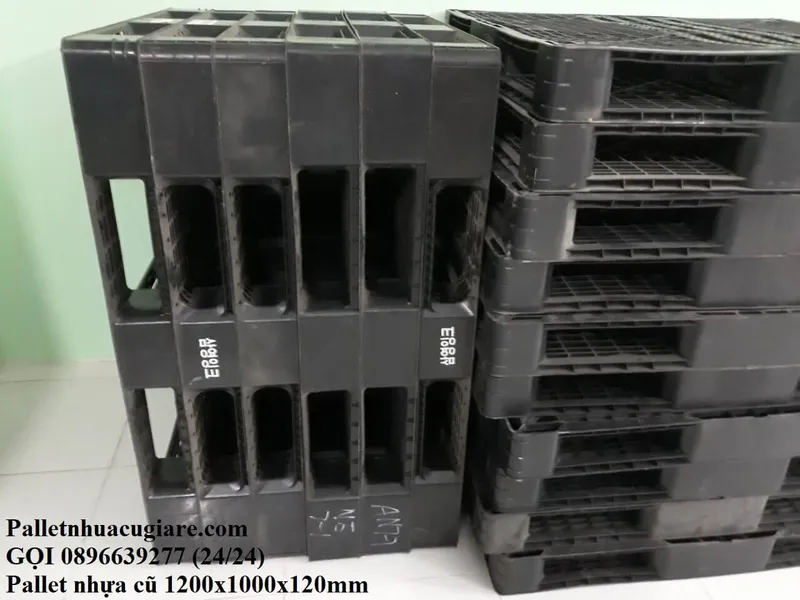 Sản phẩm palletnhuacu1200x1000x120mm 1 — Công Ty TNHH Công Nghiệp Đức Hòa — MST 0315517835