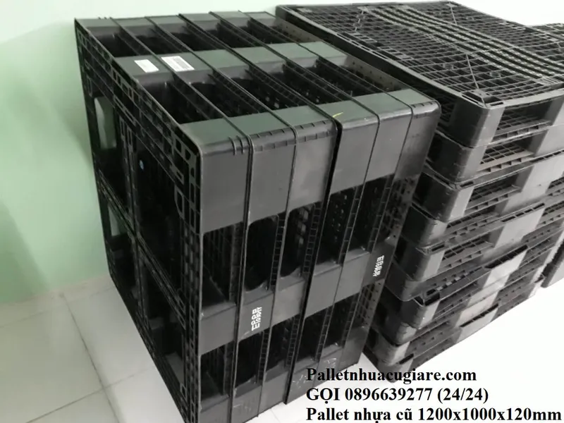 Sản phẩm palletnhuacu1200x1000x120mm 3 — Công Ty TNHH Công Nghiệp Đức Hòa — MST 0315517835