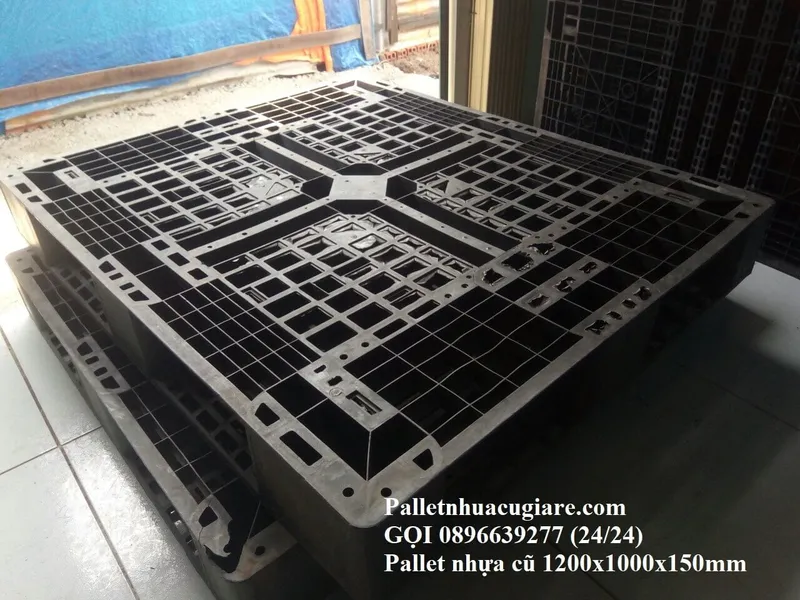 Sản phẩm palletnhuacu1200x1000x150mm 14 — Công Ty TNHH Công Nghiệp Đức Hòa — MST 0315517835